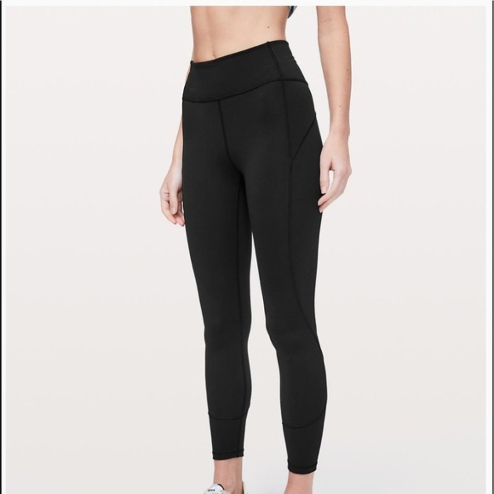 Lululemon In Movement 7/8 Tight Everlux 25" Black